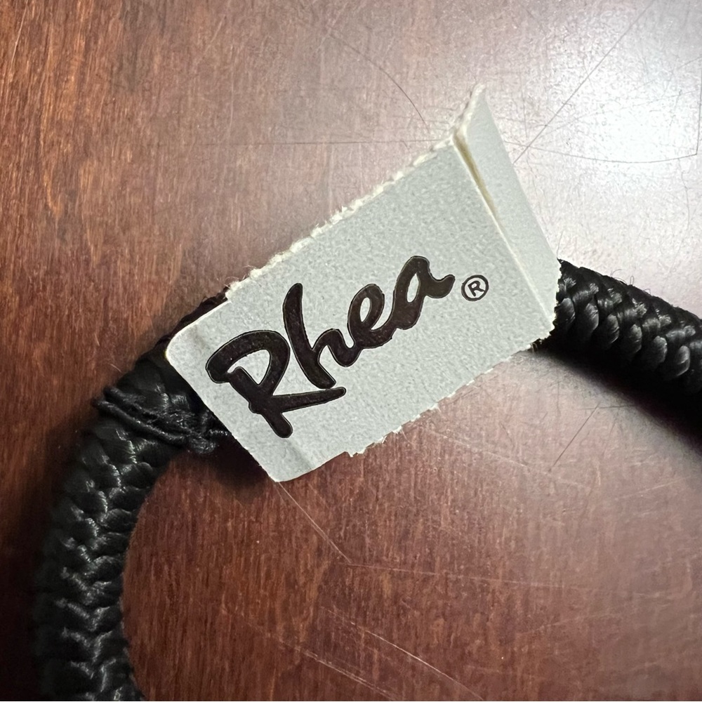 Vintage Rhea braided stretch belt gold & black with beads NWT - Picture 5 of 6